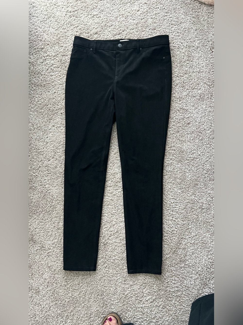 Chico's Black Straight Leg Pants